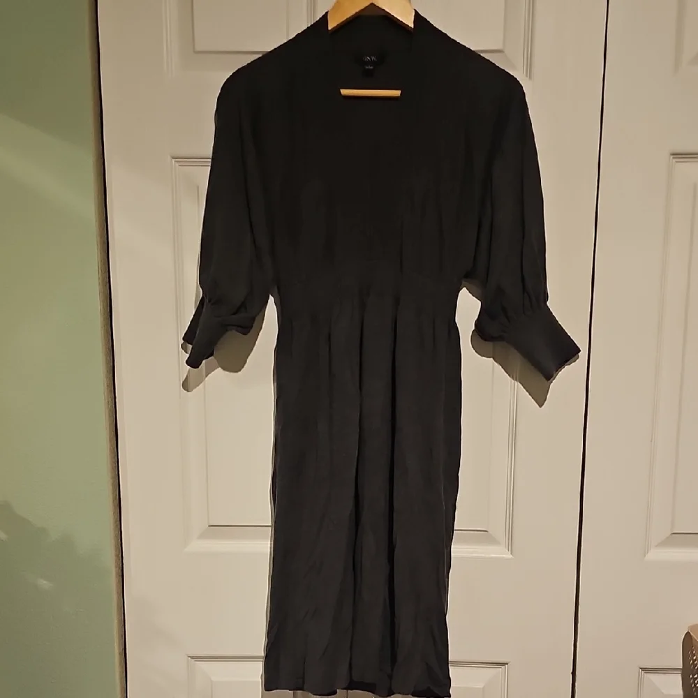 GNW Charcoal Gray Knit Sweater Dress – Size Large - Picture 2 of 5